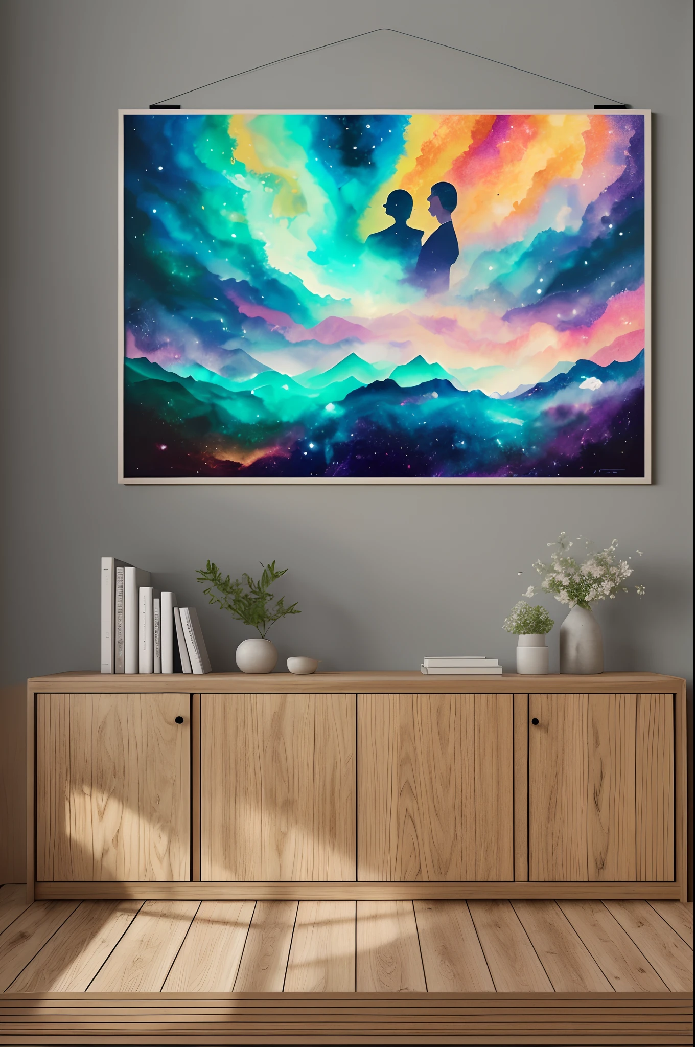 Printable art, one canva painting, poster in the museum, decor --auto --s2