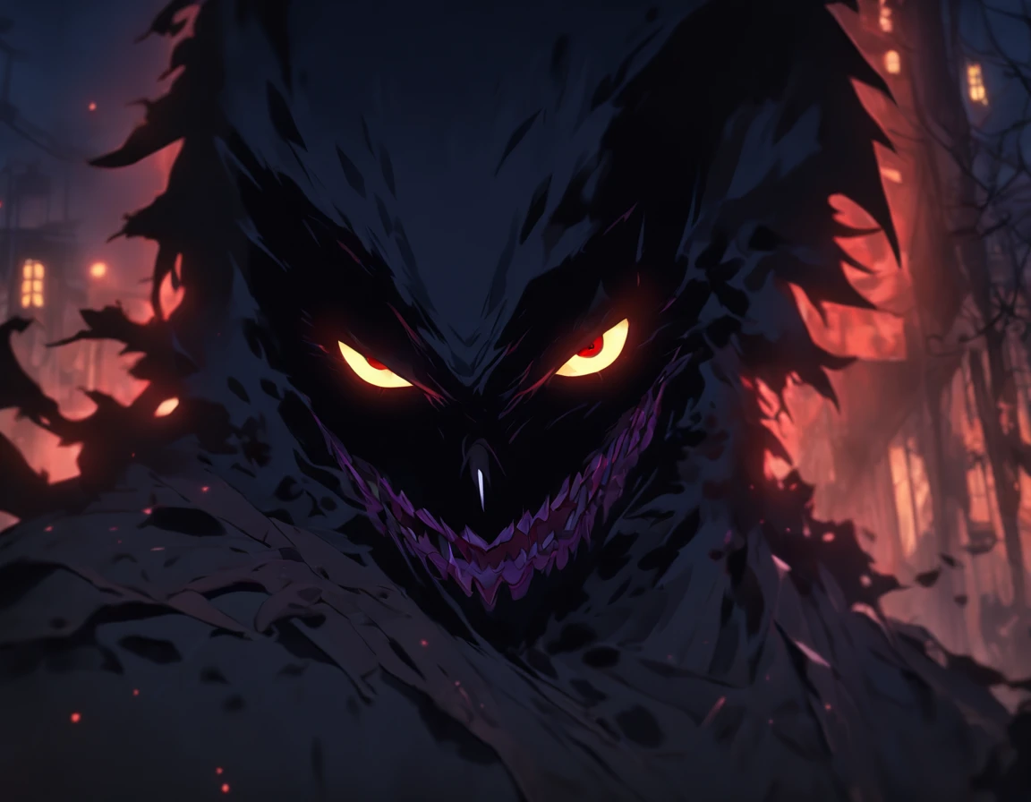 (8K, RAW photos, best quality, masterpiece: 1.4), (((Goblins))),Ultra-high resolution, Extremely detailed, light, Upper body close-up, 阴森的Goblins, White eyes, (Eyes of fear, Eyes are bright:1.2), horrifying,dark, High-quality shadows, Natural Lighting, (White highlights:1.2), night, cloudy day, (at home:1.2), (Floating:1.2)
