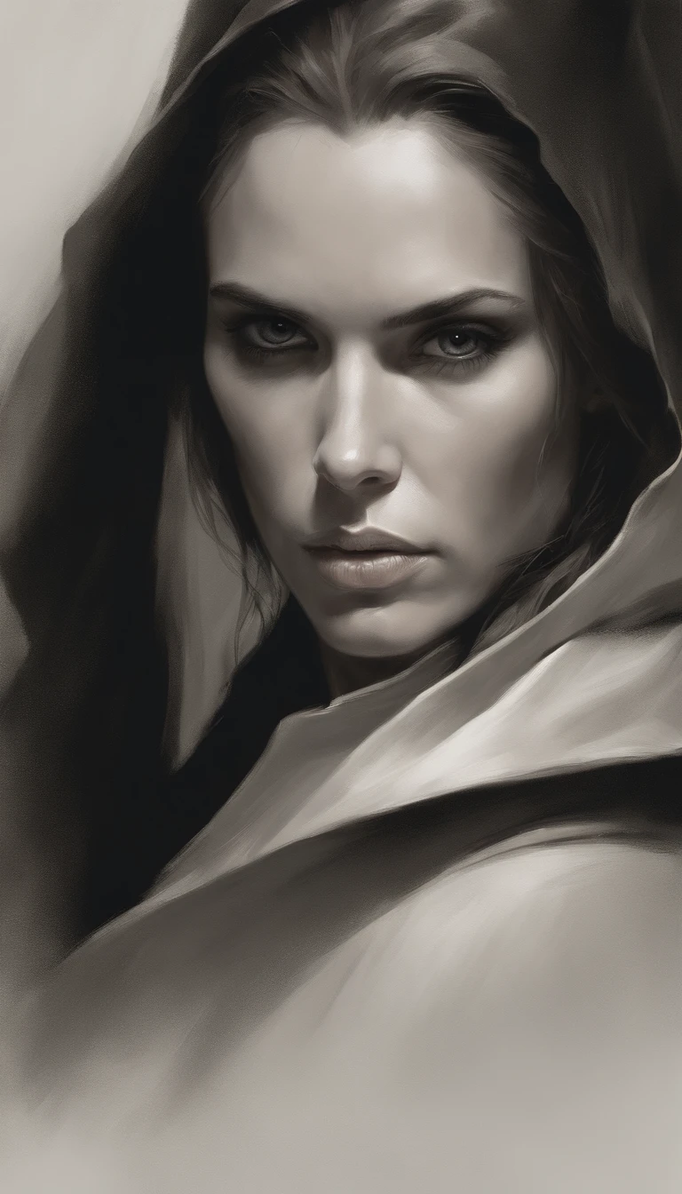 mid-range portrait of a hyper-detailed Star Wars Jedi Grandmaster in the style of Mark Demsteader, Personagem Jedi, high-angle shot (enjoyable:1.3) thoughtful expression, (Usando um sabre de luz:1.3), Filmed cinematic on Canon 5D ultra realistic skin, Steve Henderson Fabian Perez Henrique Asencio, Jeremy Mann Marc Simonetti fantasy magical horror atmosphere, (ambiente altamente detalhado:1.3), high-angle shot, Extreme dynamic action poses