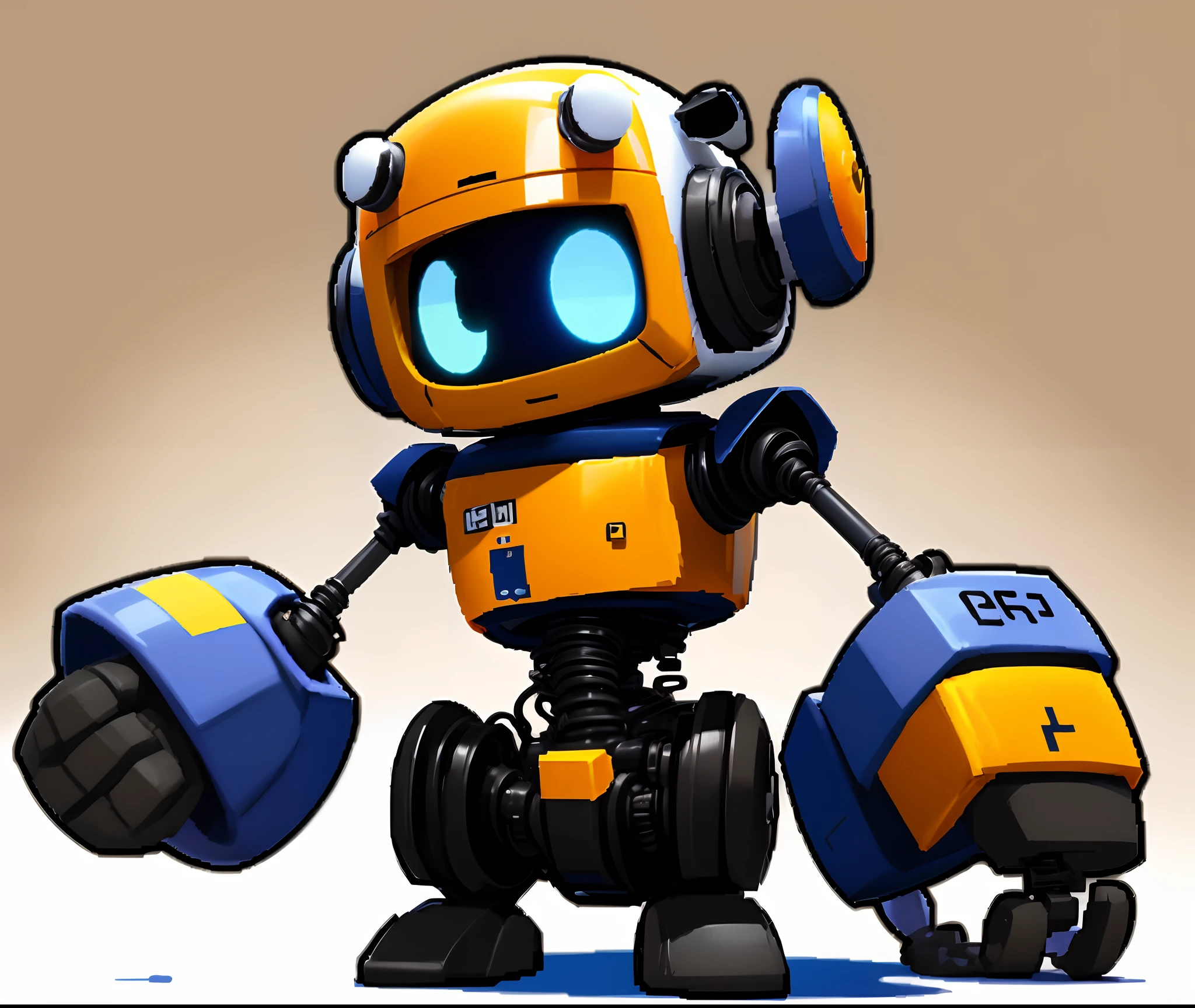 Small cute robot
