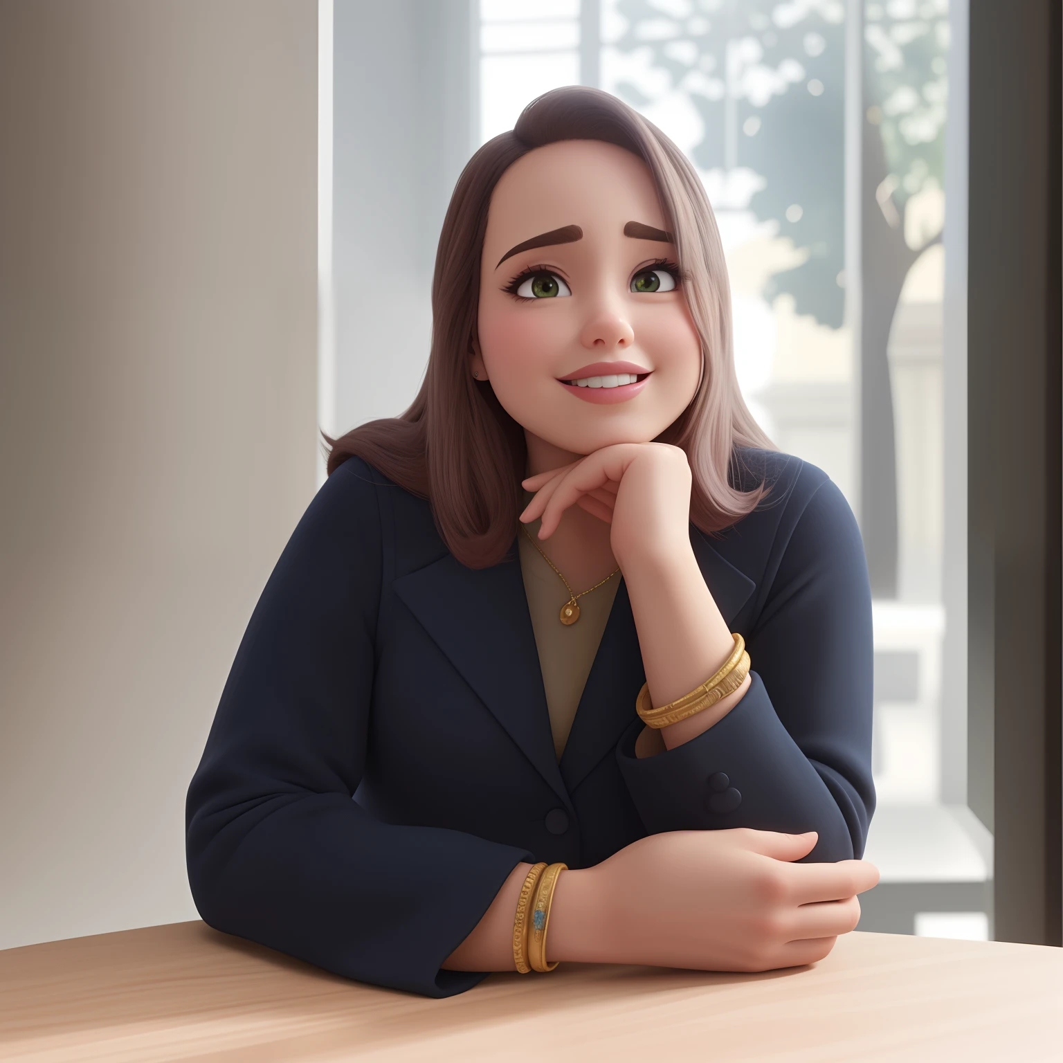 Criar mulher estilo disney pixar, alta qualidade, melhor qualidade.