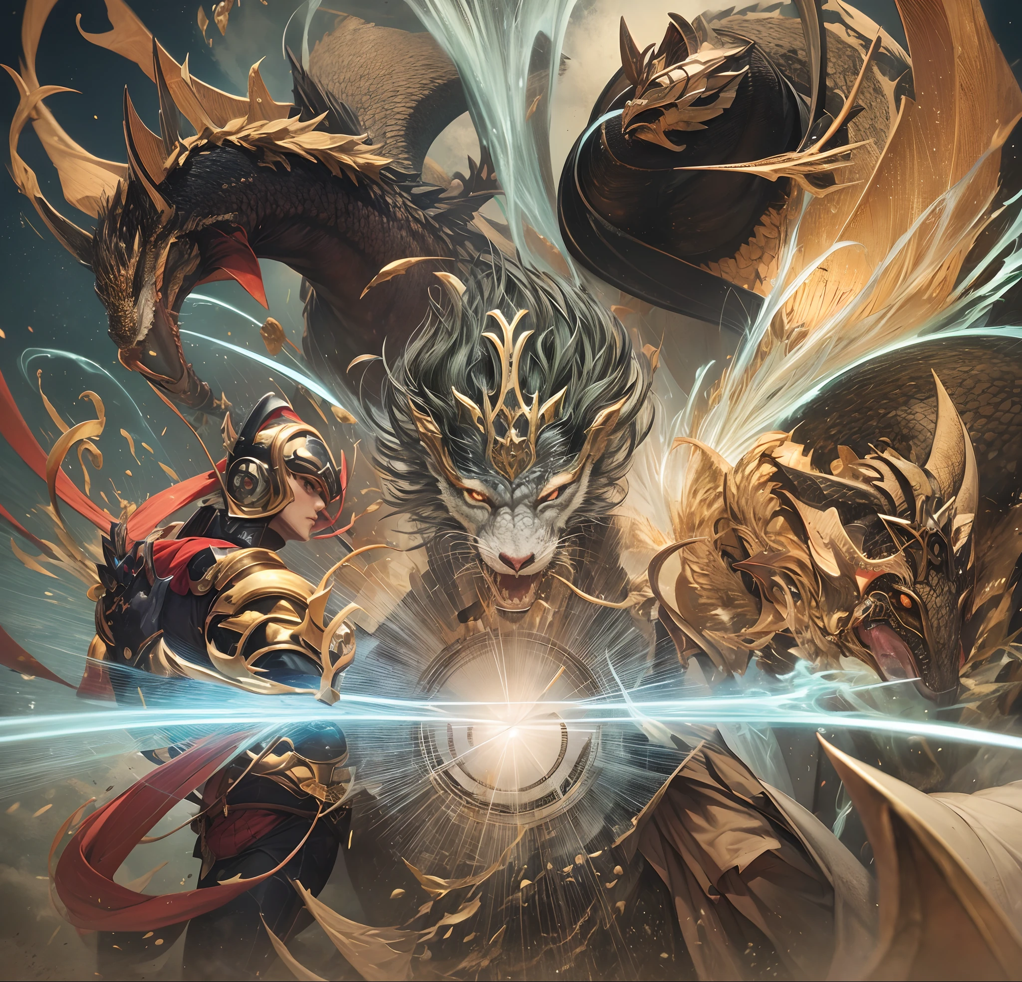 Shiryu caballeros del zodiaco, Caballeros del Zodiaco(Masami Kurumada). dragon knight,guerrero, lucha, dragon armor, Bronze Dragon Knight((Verde)), sangre, Dragon, 5 picos, cielo estrellado, cosmos, piedras flotando, Apply super realism, 4K resolution, 8K and highest quality. Antecedentes detallados, Obra maestra, La mejor calidad, alta calidad, Altas Resoluciones, absurdos, (Arte de Masami Kurumada:1.2), Anime style, Estilo manga, dibujo a mano, Kinematic, foco nítido, Gran profundidad de campo, Obra maestra, Arte conceptual, tendencias en Artstation, vivid colors, Estilo simplificado, tendencias en Artstation, tendencias en CGSociety, intrincado, colores vibrantes, sombreado suave, simplistic features, acute angles. --auto --s2