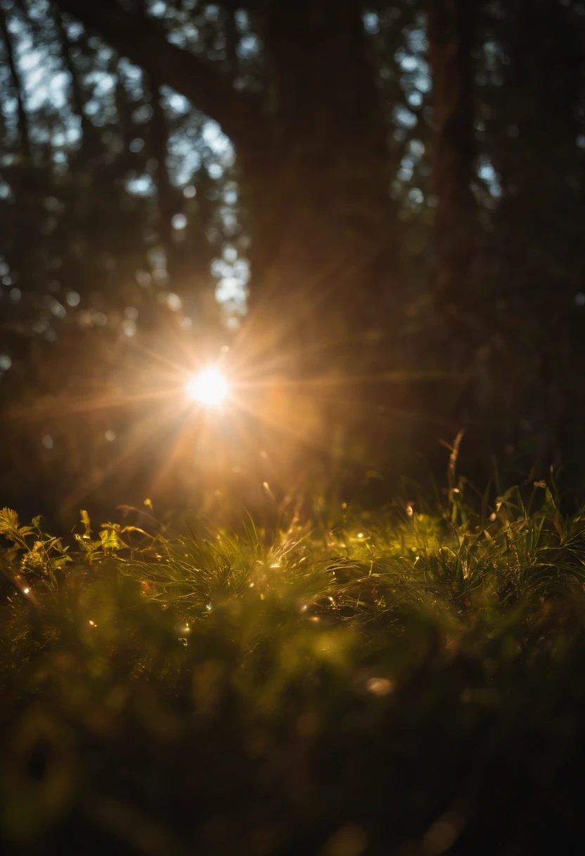 glowing light, sparkle, depth of field, f/1.8, Eye-Level Shot, Wide-Angle