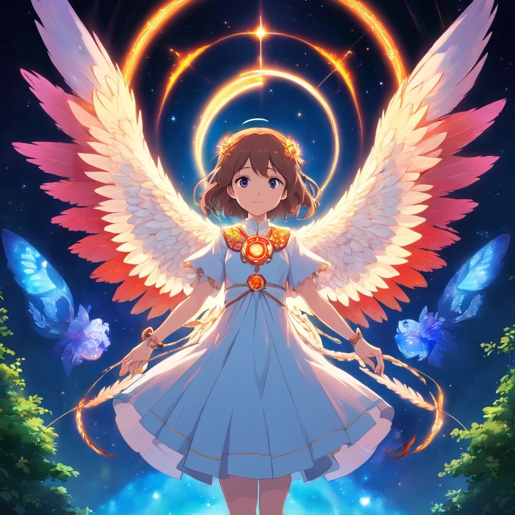 absurdos , Altas, ultra detalhado, (1girl:1.3), quebrar, fantastic dress, Chapelaria, quebrar, persona leve, persona sombria, controle da mente, fractal, corpo inteiro, teto, Artistic background, blue bioluminescence, geometric, Organic, blessing, favor, Exaltado, sublime, nobre, Desdobramento, Desvendar, Antigravidade, antimatter, guardian angel, Holy, sagrado, Espiritual, digno, Bioluminescence red, flor, Holographic wings, not magic circle, photon, borboleta, Scales, galaxy, URSO,