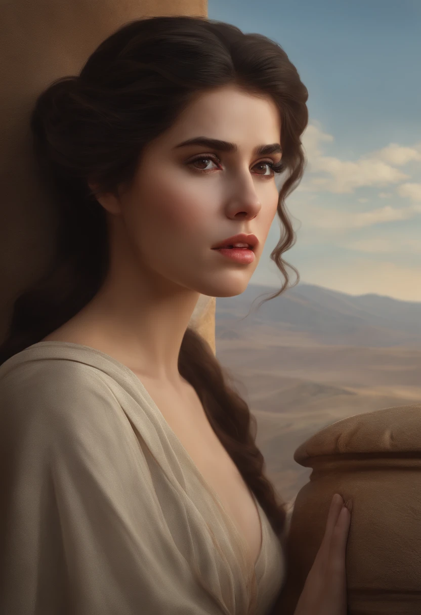 IU1, serious look, estilo modelshoot, (extremamente detalhado CG unidade 8k papel de parede), foto corporal completa da obra de arte mais bonita do mundo, armadura medieval, professional majestic oil painting by Ed Blinkey, Atey Ghailan, ghibli studio, Directed by: Jeremy Mann, Greg Manxadinho, Antonio Moro, trending on ArtStation, trending in cgsociety, intrincado, High detail, foco nítido, Dramatic, Arte de pintura fotorrealista de Midjourney e Greg Rutkowski, Embelezar o rosto,