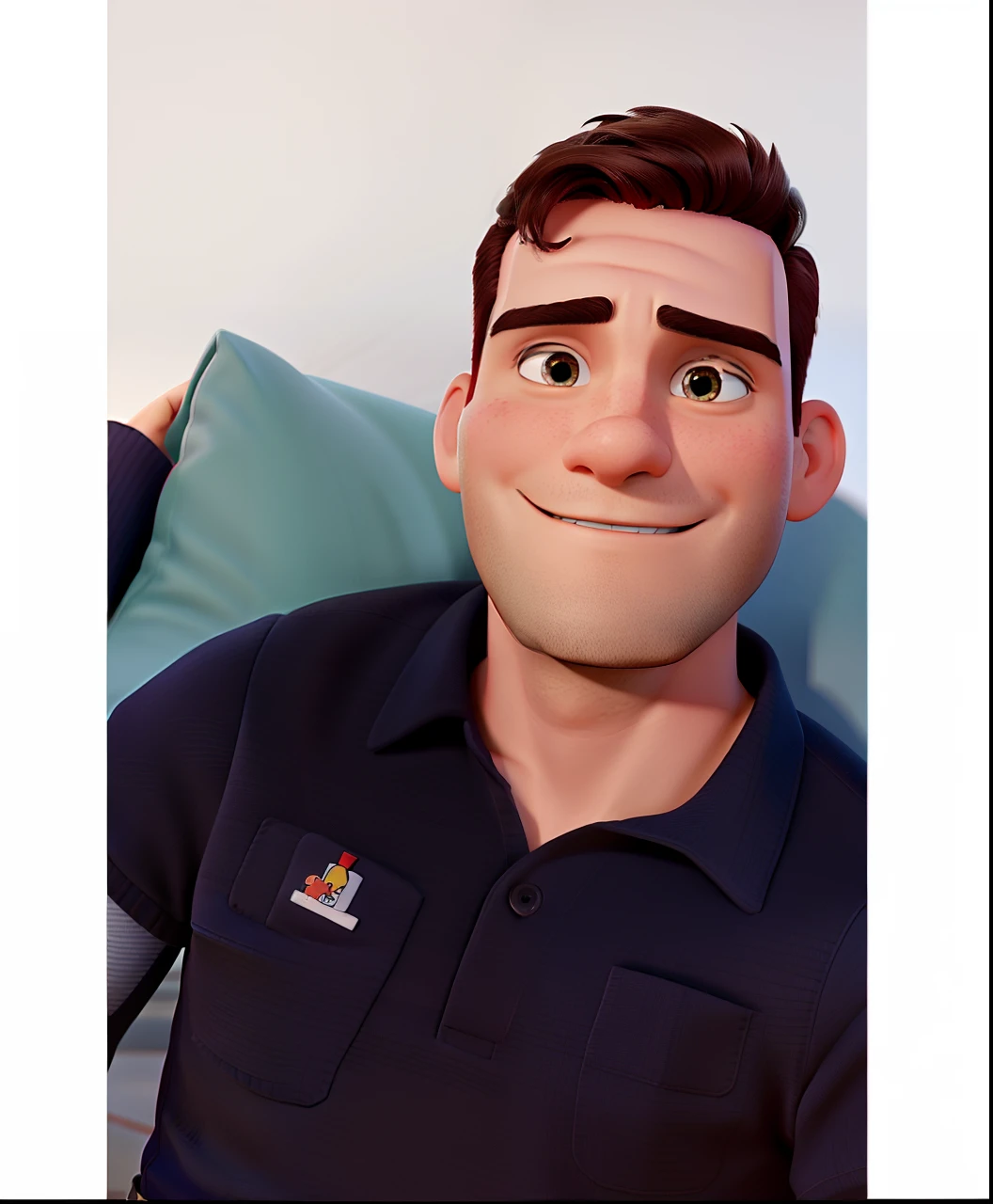 01 homem moreno, Disney Pixar, alta qualidade, melhor qualidade
