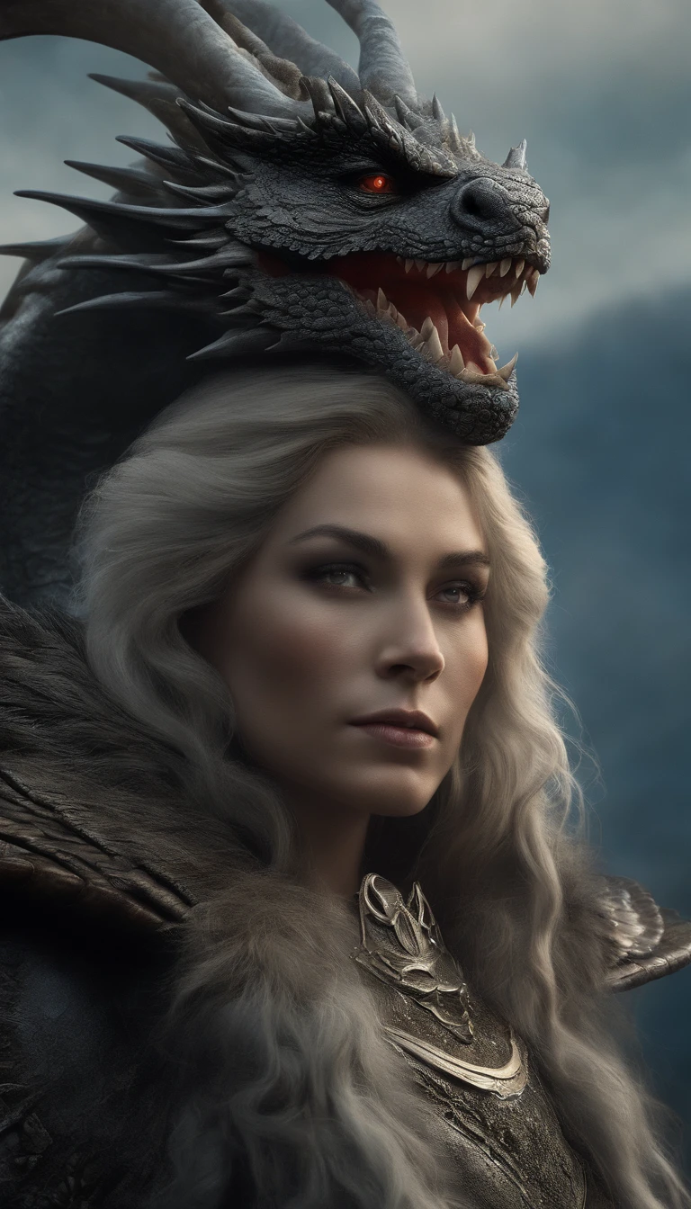 snow mountain, dragon,The numbers "2024" above the dragon, Like in a calendar, in large capital font. The numbers are shrouded in a cloud of smoke. higly detailed, smoothness, sharpness,in the style of Carn Griffiths and Vadim Kashin, Dark Fantasy, Highly realistic photo,super detaill, ,16k. The dragon has green ,mother-of-pearl color, The smile is friendly ,Explicit, ultra-blue eyes, Long eyelashes are clearly detailed, a lush mane, long hair on the mane, Developing, in the center, is looking at the camera, It's coming, dynamics, moon light , Rare stars flicker ,is beautiful.