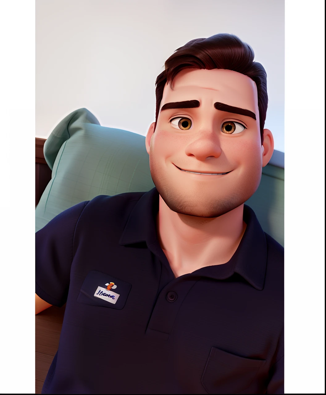01 homem moreno, Disney Pixar, alta qualidade, melhor qualidade