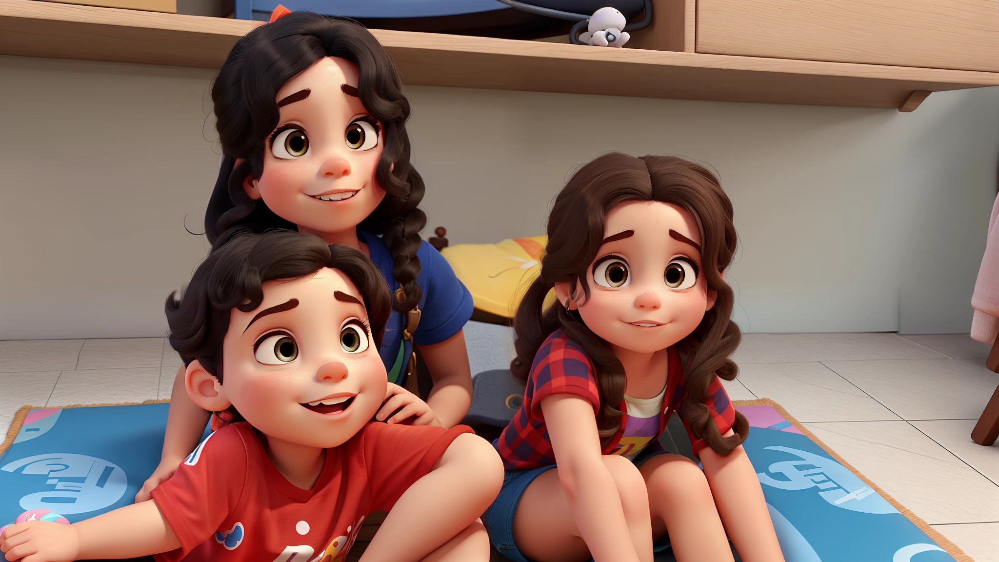menina, Girl, Baby, Boy, Small Hair, Disney pixar |