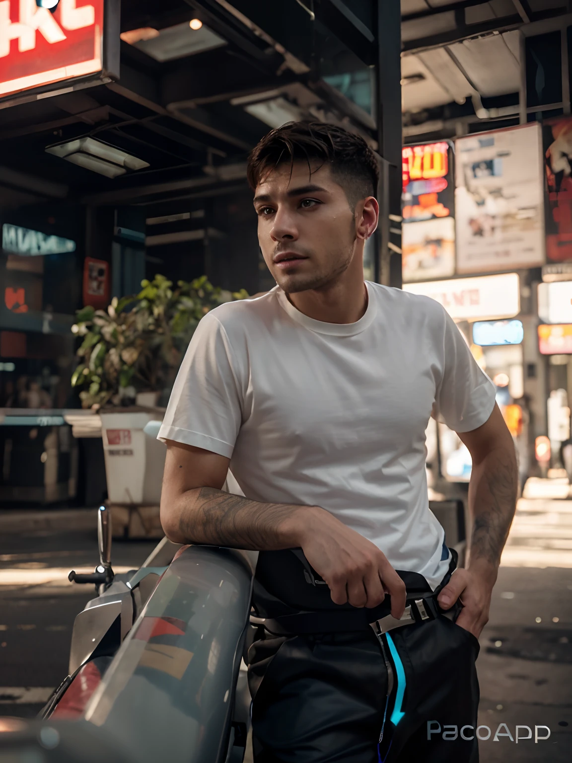 Change Background Cyberpunk Handsome Boy, Realistic Face, 8k, Ultra Realistic,
about