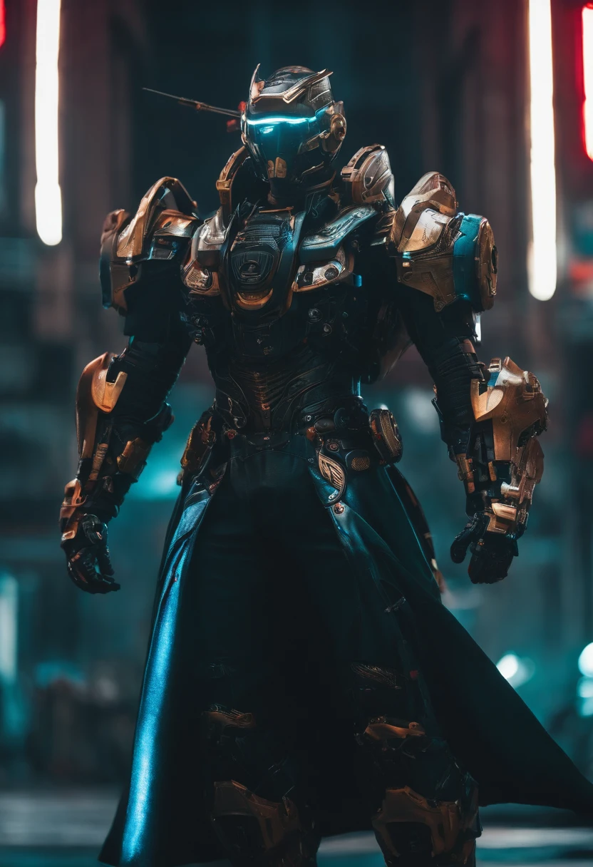 Homens, Chinese style, longos cabelos brancos, Cyberpunk, roupas vintage, disco Rigido, Mecha, corpo inteiro,