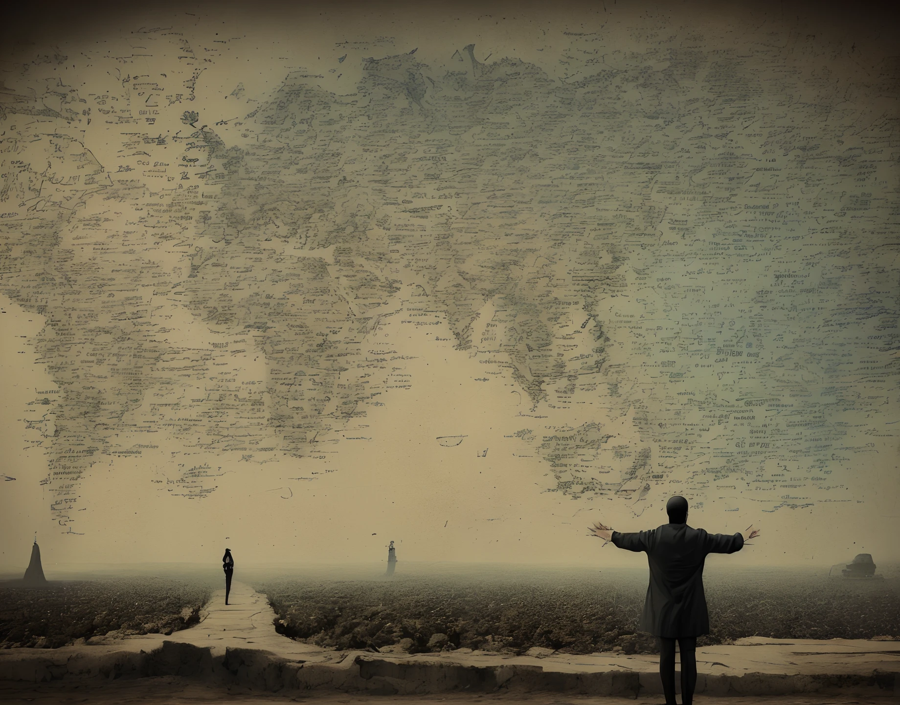 Image of a world full of possibilities, waiting to be conquered