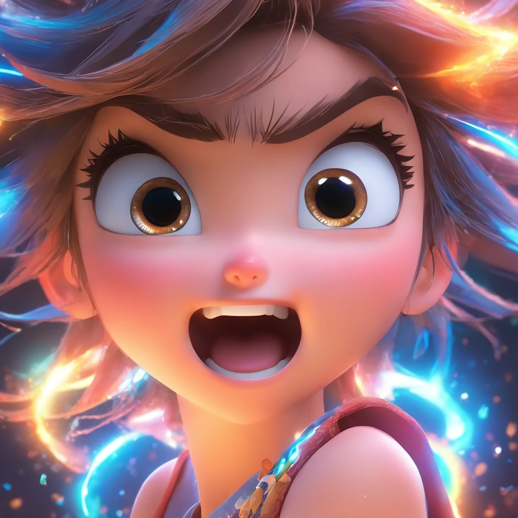 (Estilo Pixar),Modelo de quarto pequeno aconchegante, Modelo de personagem em miniatura, fonte de luz da direita para a esquerda, Rum lighting, fonte de luz da direita para a esquerda, (ISO distance vision), (de cima para baixo), Realistic proportions, Post-processing, ((perspectiva ortogonal)), Super Detalhe, Realistic, super realistic, photoreal render, Cor irridescent, Glitters