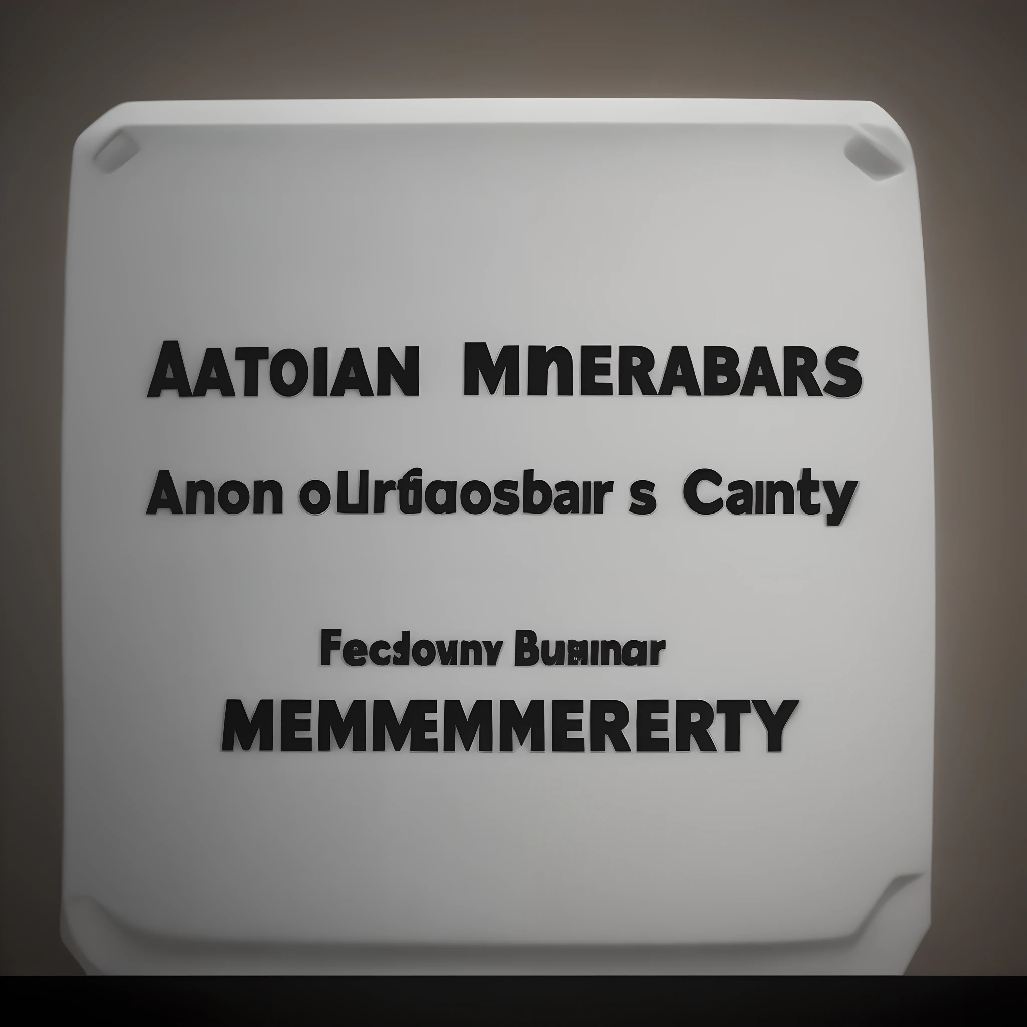 The words "Members Only" white with the font "Anton" on a black background