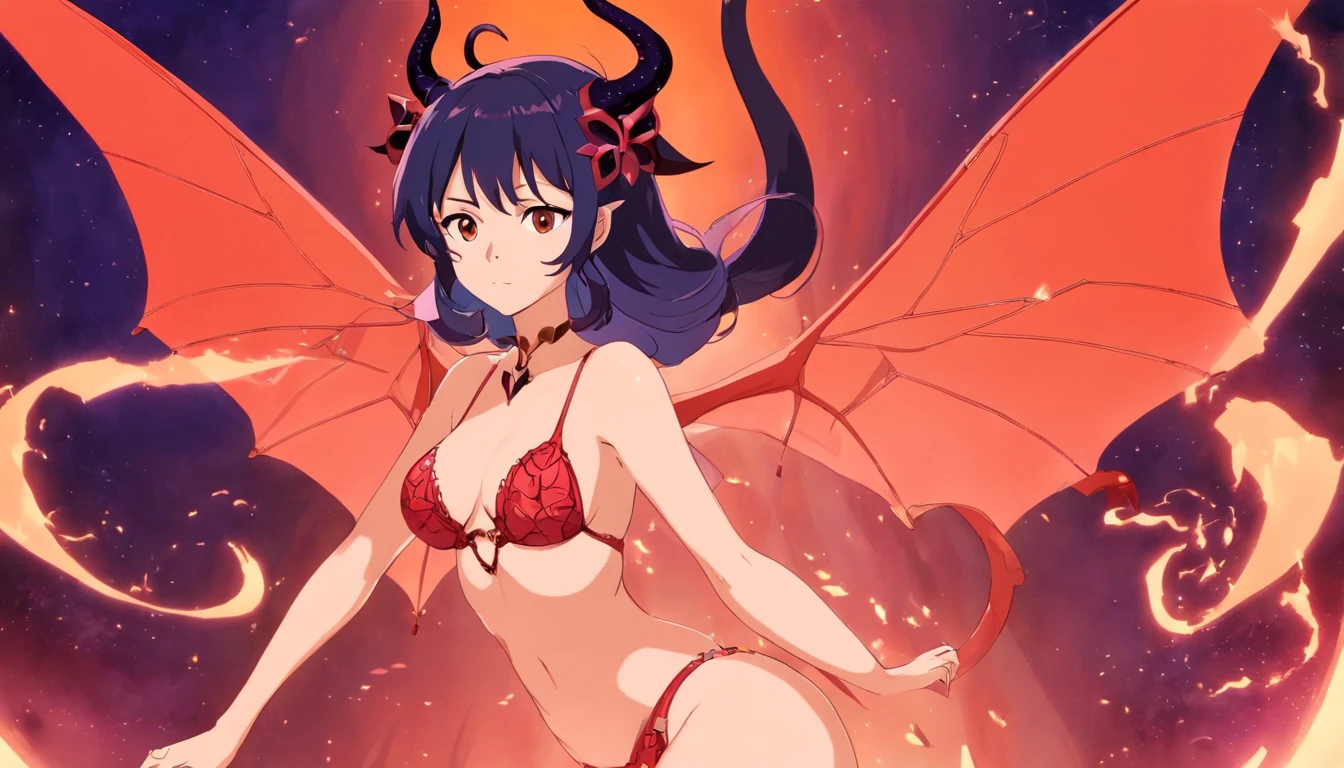 Succubus, gostosa, lingerie, , Geometric Light, corpo todo, transparente