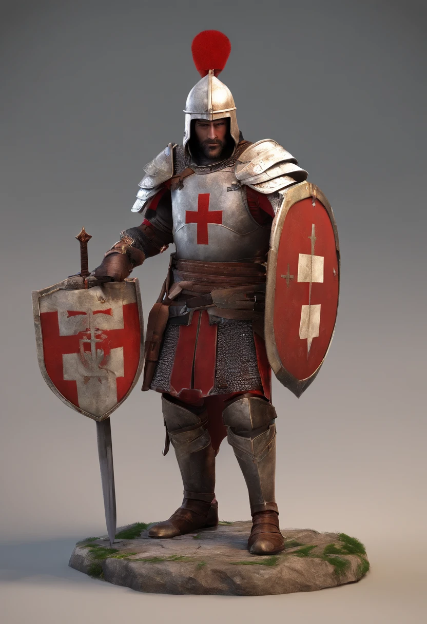 Templar Warrior Red Cross