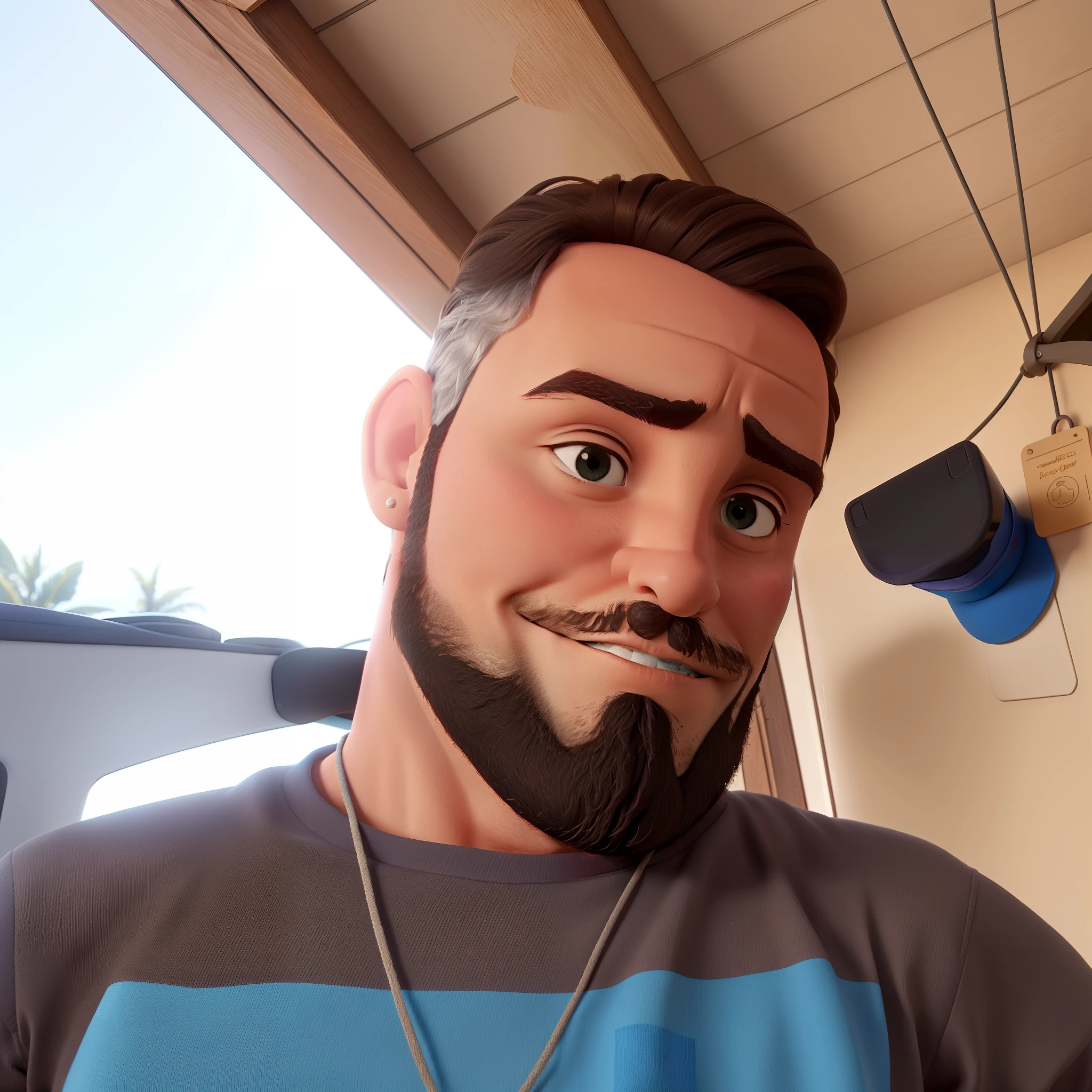 Um homem de uns 33 anos,estilo Disney,alta qualidade, melhor qualidade