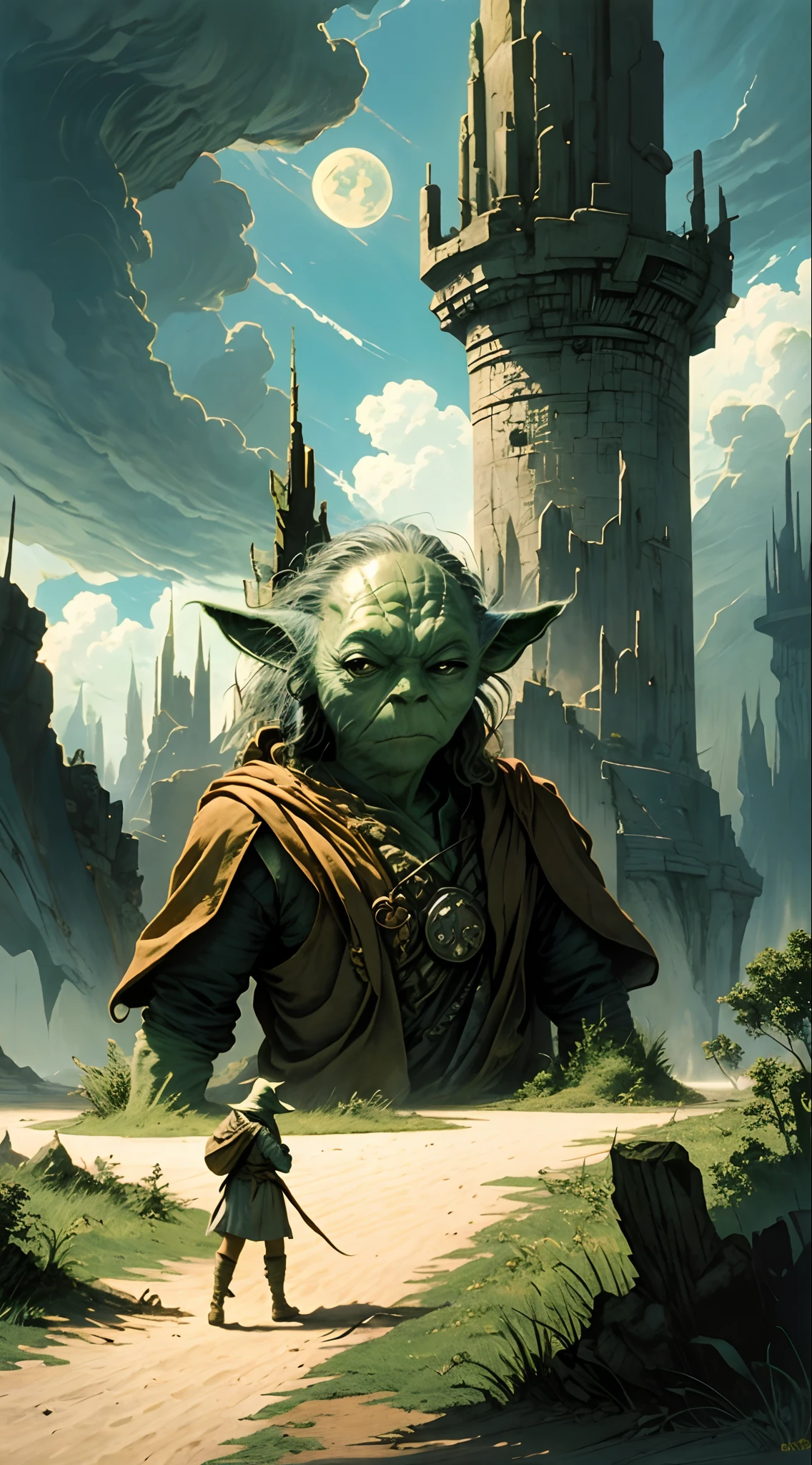 Yoda vs sauron