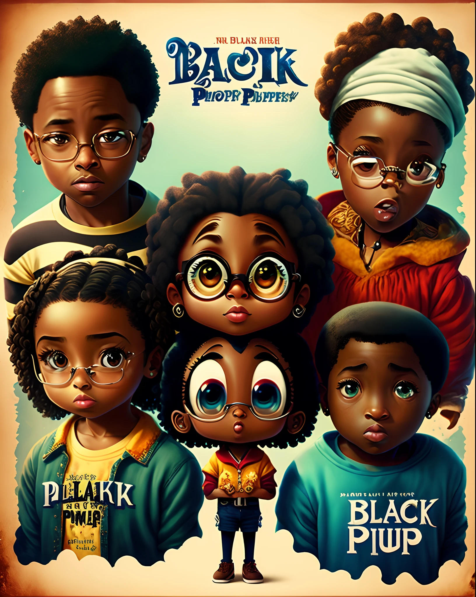 Disney Pixar Posters Movie , title: Black people