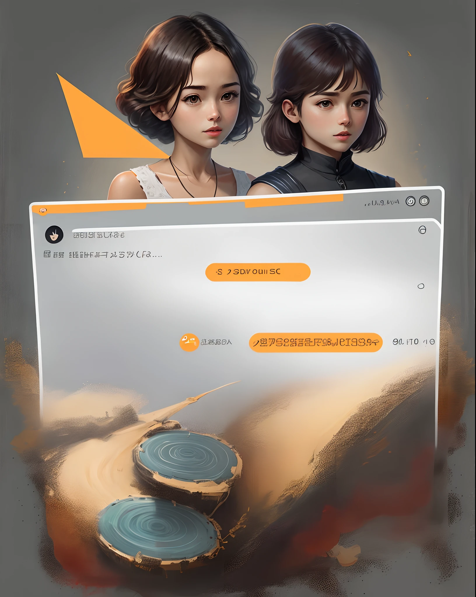 Fondo para ingresar textos con gifs de vibradores