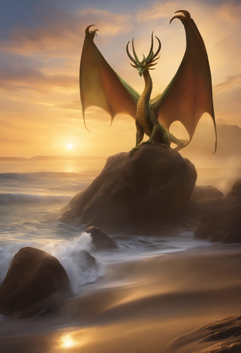 Nicol Bolas at the beach.