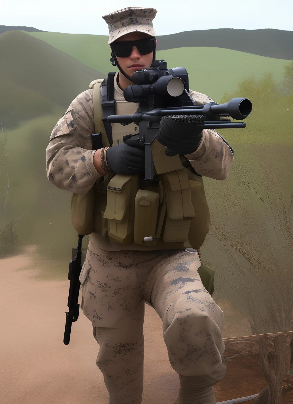 23 year old Marine sniper