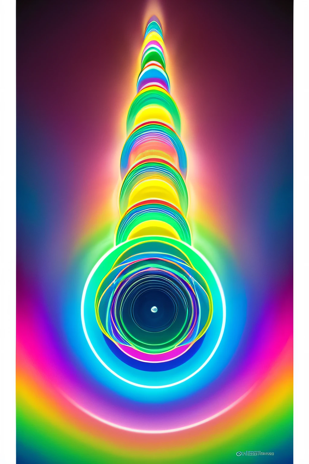 kosmos　Sacred geometry　rainbows