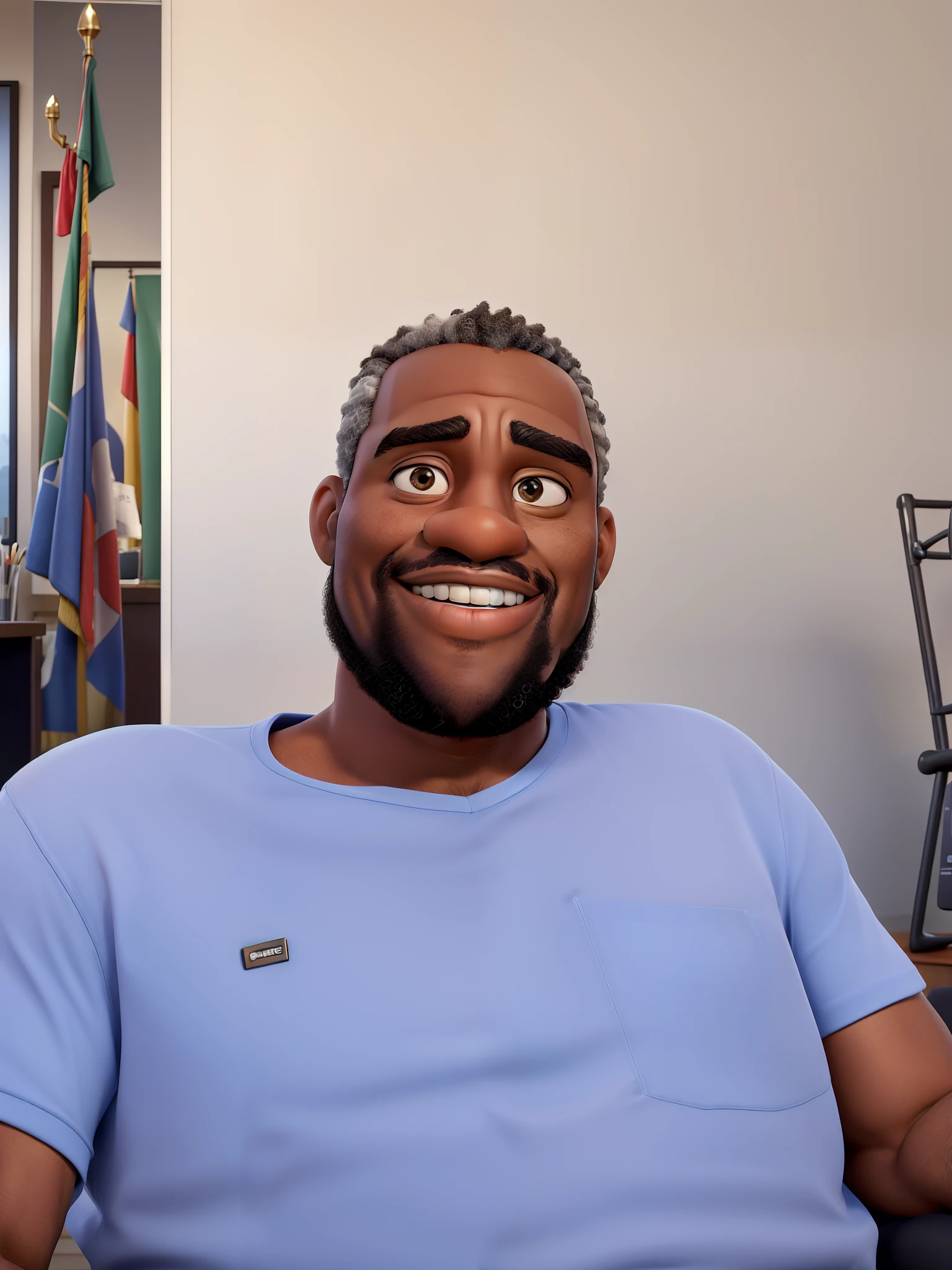 obra-prima, melhor qualidade, Portrait of mid successful adult mature black man looking at camera with arms crossed. Smiling african american businessman standing in new office. Retrato de homem maduro em um Bar, Disney pixar