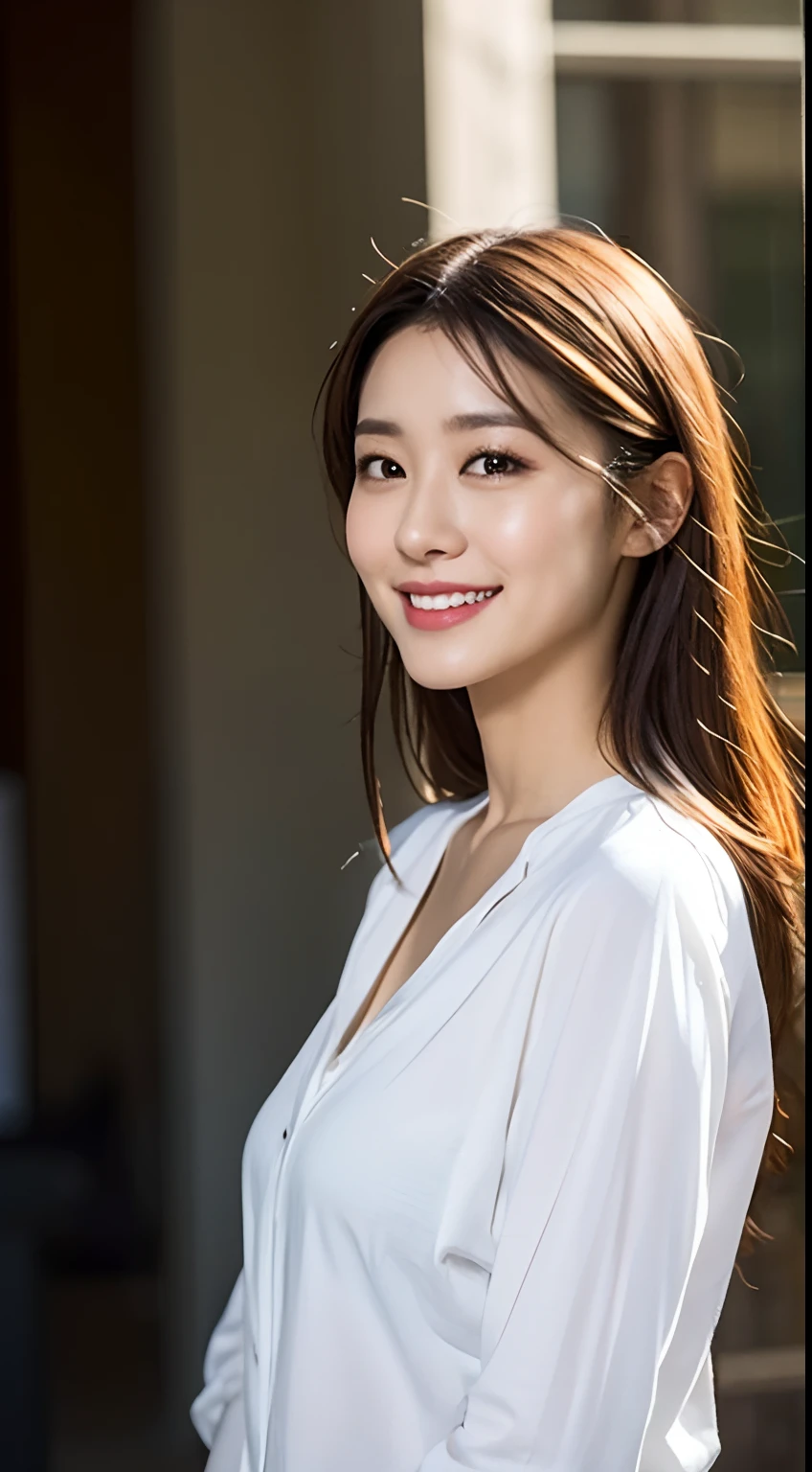 (Female, 22 years old), (Colossal tits:1.1), rose garden、very many red roses on the background、 ((grab the viewer's hand:1.2)), (master piece: 1.3), (max resolution: 1.4), (UltraHD: 1.2), cinematric light, UltraHD, (A detailed eye and skin), (detailed facial features), nffsw, 8K分辨率, Perfect Style, beautiful expression、Highly detailed facial and skin texture、A detailed eye、二重まぶた、Glitter Eyeliner:1.2、white skin and pale cheeks:1.3)、shiny earrings,Red Rouge:1.2、shiny lip:1.2、((FULL BODYSHOT:1.2))、((From a very intimate distance:1.2))、((Navy High Neck Wool Suit))、high-heels、(Layered Hair Style、lightbrown hair)、medium-Long hair、(Very affectionate smile:1.3)、( View Camera1.2)