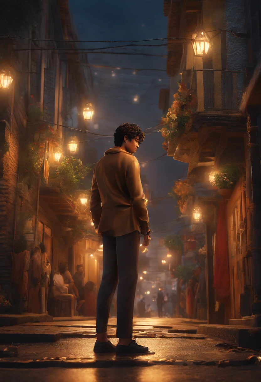 crear anime realista 4k, basado en la historia de un rapero afroamericano, con cadenas de oro , mirada ruda, rodeado de su pandilla en la calle