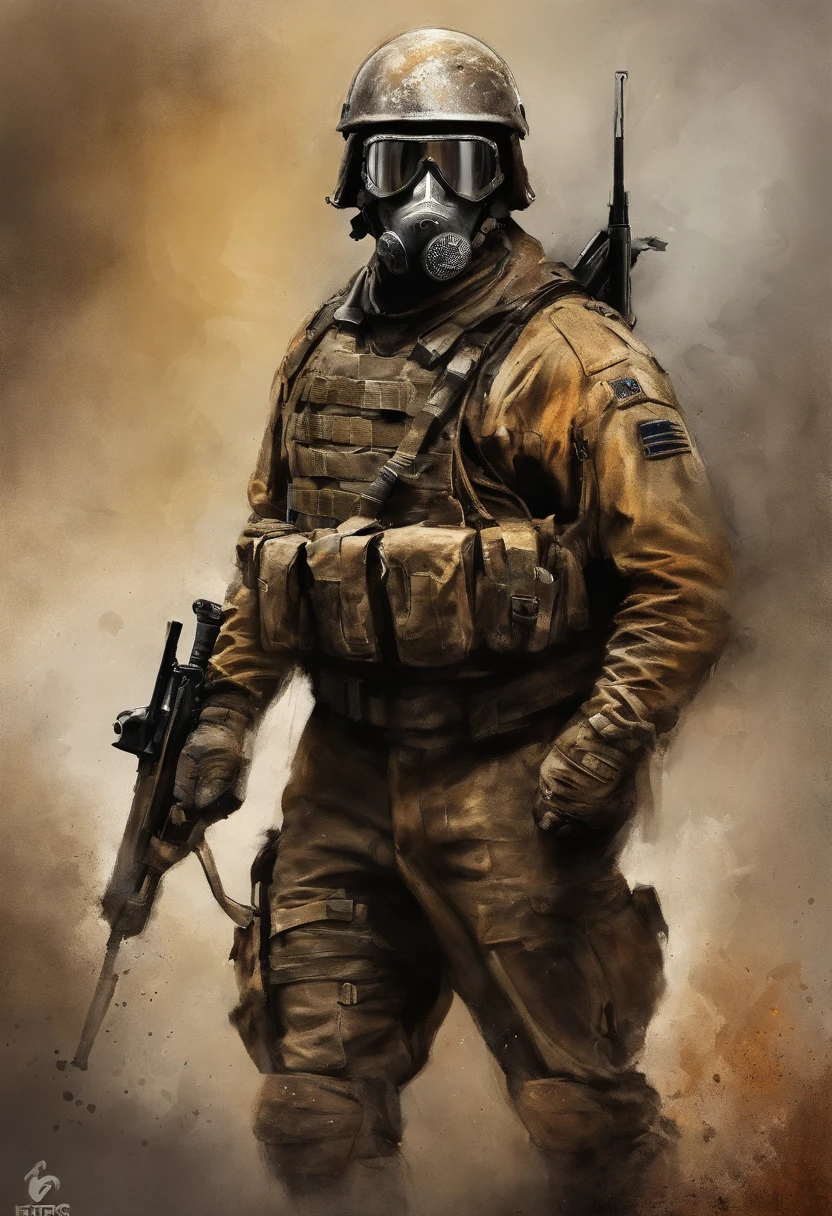 Max Quality, Dramatic lighting, pose amenazante, fierce expression, Epic atmosphere, (((Casco de guerra))), (((Toma de cuerpo completo))),Un soldado del ejercito de argentina, de fondo la patagonia con bandera argentina y texto que diga LAS MALVINAS SON ARGENTINAS ciborg, Estilo cyberpunk, mecanismo, ((Detalles intrincados)), HDR, ((Detalles intrincados, hiperdetallado)), Incandescent lamps, Cinematic shot, vignette, Efecto Bokeh Beckground, (Caninos), (Toma de cuerpo completo).