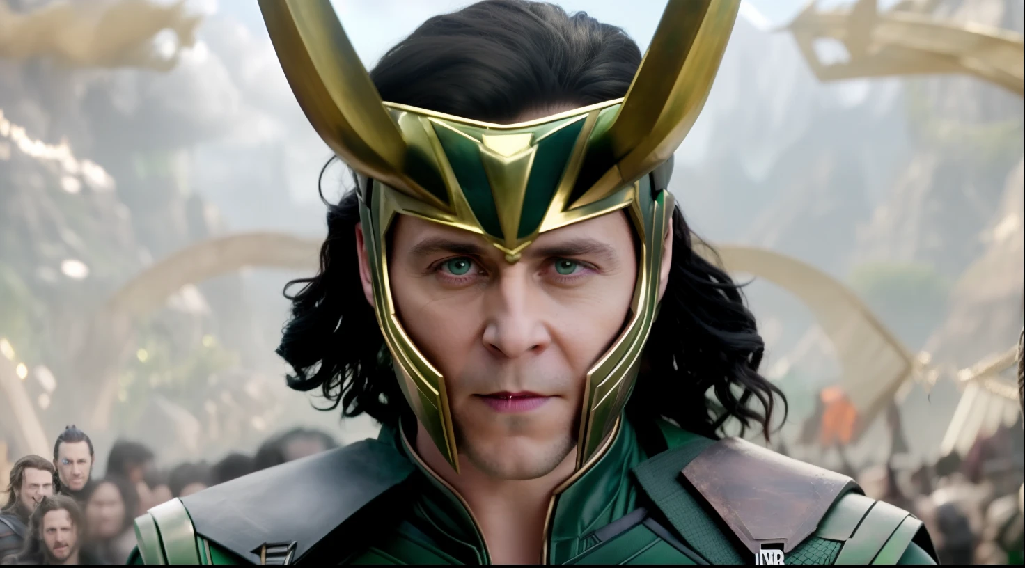 loki is the new villain in thor, loki horns, loki, starring in thor ragnarok film, still from loki ( 2 0 2 1 ), the god of mischief, jon tron as loki in the avengers, loki portrait, asgardian, with horns, film still from 'thor', white horns from eyebrows, billie eilish as loki, asgard, still from marvel movie