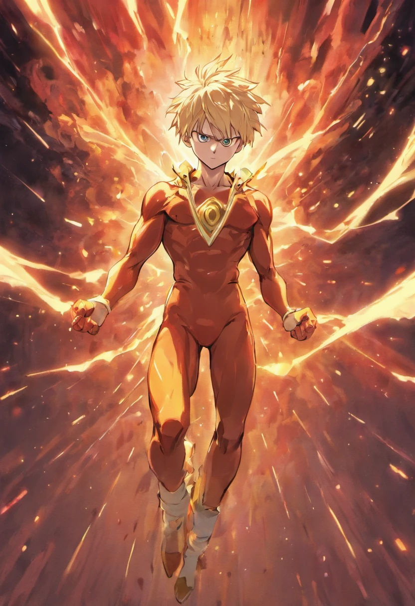 One punch man saitama boros a tek atıyor