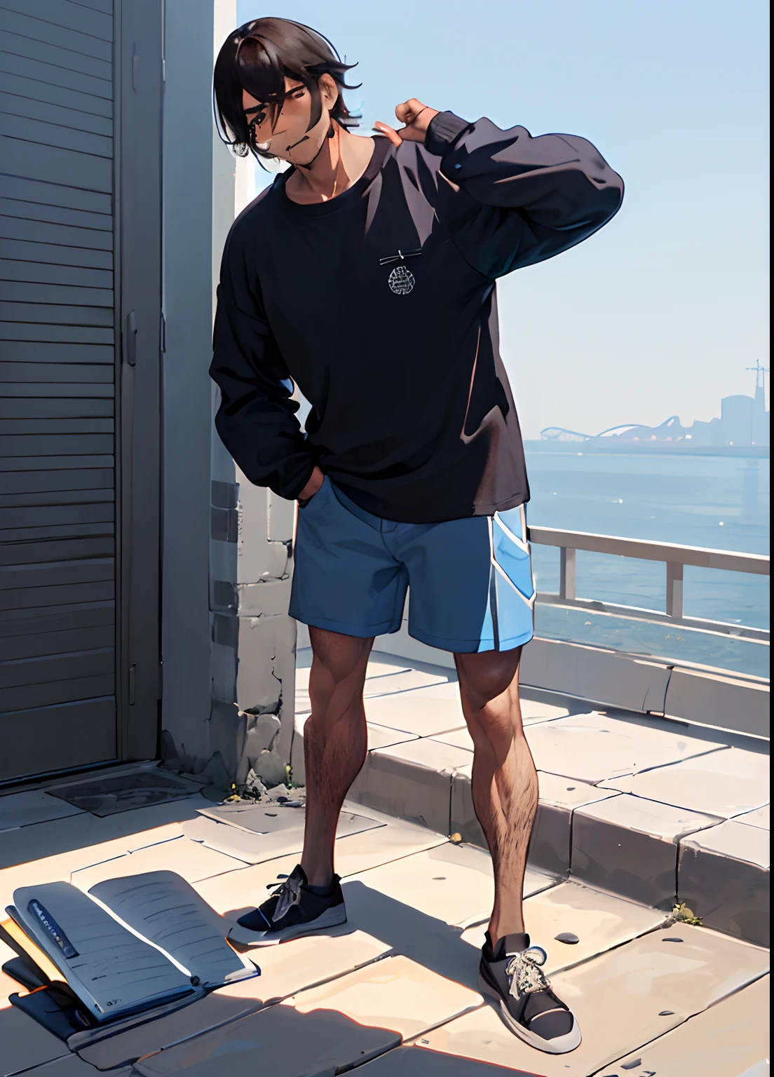 Teen boy ,  , full body , reference shit , all angle