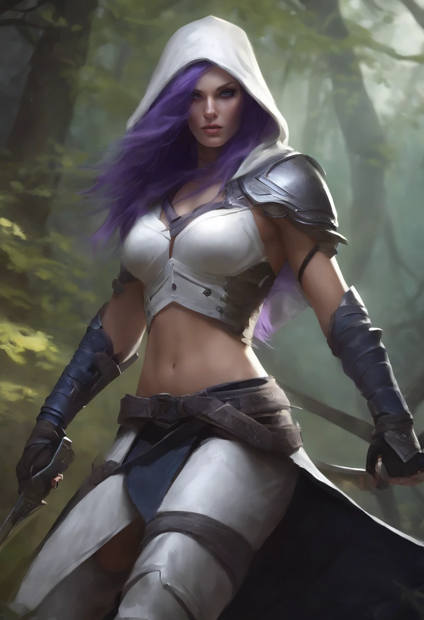 Sylvanas Windrunner shooting Arthas with an arrow