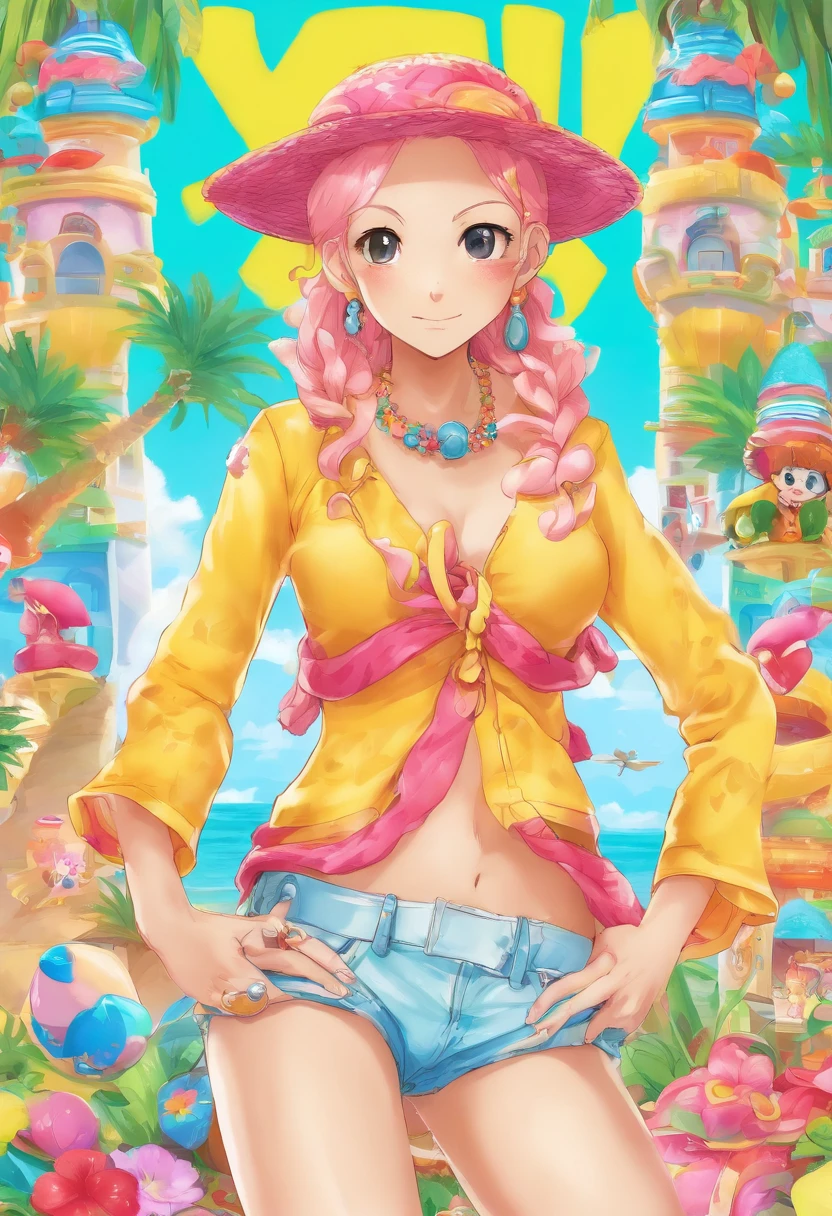 Boa hancock one piece the beach