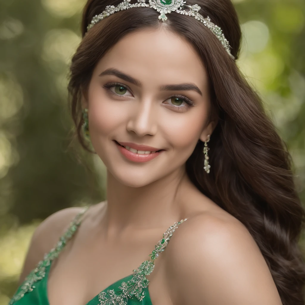 Menino cabelo preto muito curto, Batons, Japan woman smiling, Bosque Verde Longo,　Tia Esmeralda de cabelo preto muito curto, Batons, Japan woman smiling, Luvas longas verdes acetinadas, Green pearl necklace, Olhos verdes, olhos verdes, Luvas verdes longas feitas de material acetinado, seios grandes lindos, Green Bridal Veil, olhos verdes, brincos de esmeralda,Tiara esmeralda, olhos verdes