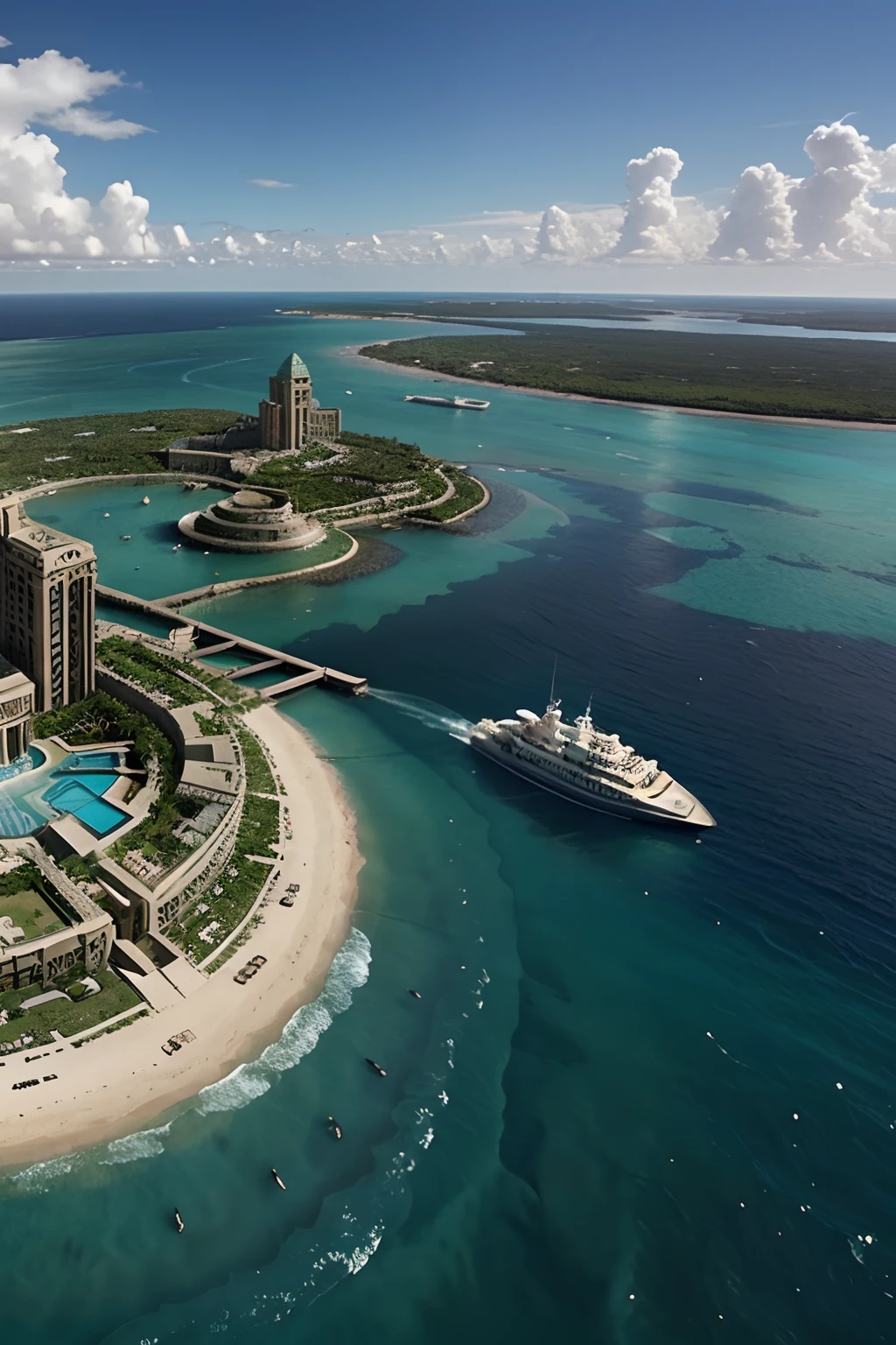 How Would Modern Atlantis Would Look If It Was Around Today