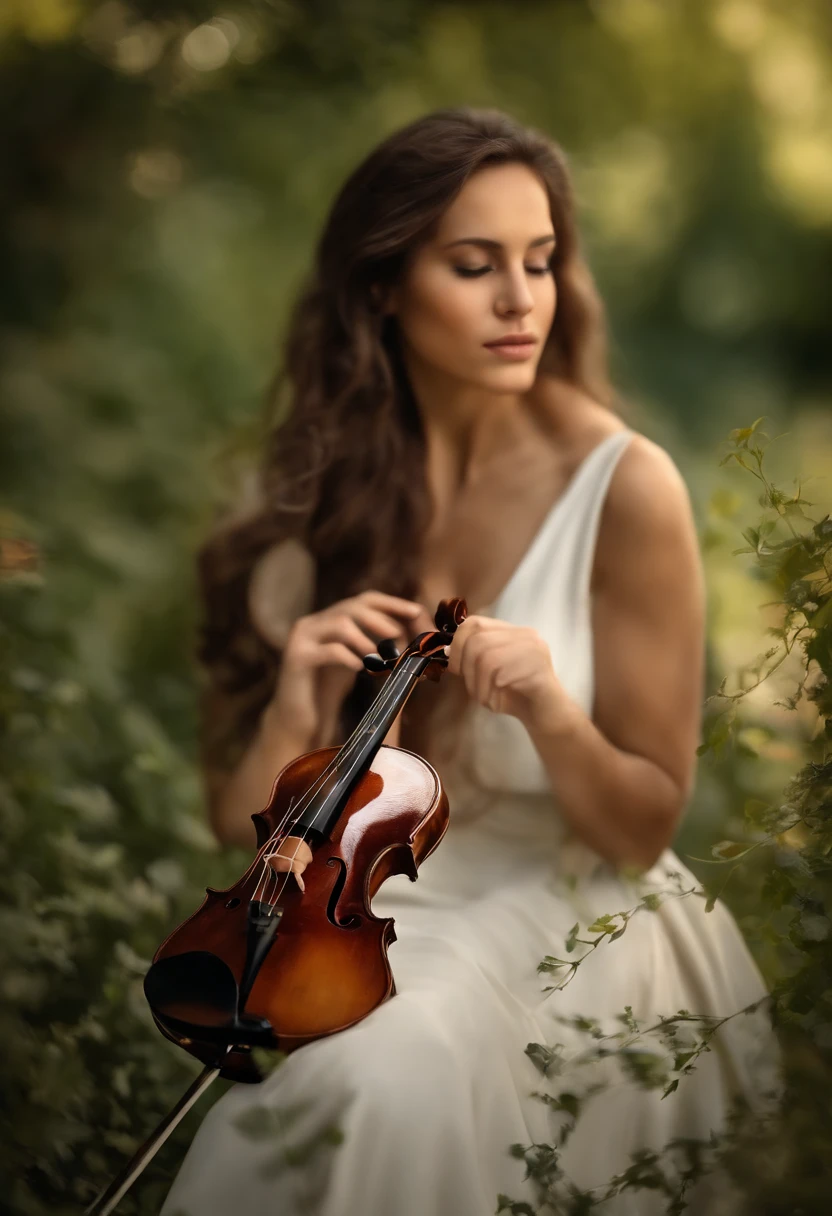 (Altas,master part:1.2),ultra-detalhado,(Realistic,fotorrealista,photo-realistic:1.37),Um menino de cabelos azuis tocando violino 
(cabelos azuis),(beautiful face),(carefree expression),(olhos azuis marcantes),(detailed facial features),(long eyelashes),(pele clara),
(vestindo um terno preto sob medida),(Standing in a lush garden),(sunlight filtering through the leaves),(cores vibrantes),(flores coloridas no fundo),
(grass beneath your feet),(An ornate vintage violin in your hands),(Playing with passion and skill),(Fingers flying through the strings),
(notas musicais sutis flutuando no ar),(creativity flowing through it),(magical ambiance),(Captivating the audience),
(Peaceful and soothing melody),(Music resonating with nature),(harmonia entre o menino e seu entorno),
(a sense of tranquility and serenity),(momento habilmente capturado no tempo),(impeccable attention to detail),(toque de artista profissional),
(texturas e sombras realistas),(Uso magistral da luz e da sombra),(profundidade e perspectiva impressionantes),(carefully crafted composition),
(cada pequeno detalhe perfeitamente renderizado),(criando uma sinfonia visual harmoniosa),
(to create a mesmerizing and unforgettable work of art that leaves a lasting impression).