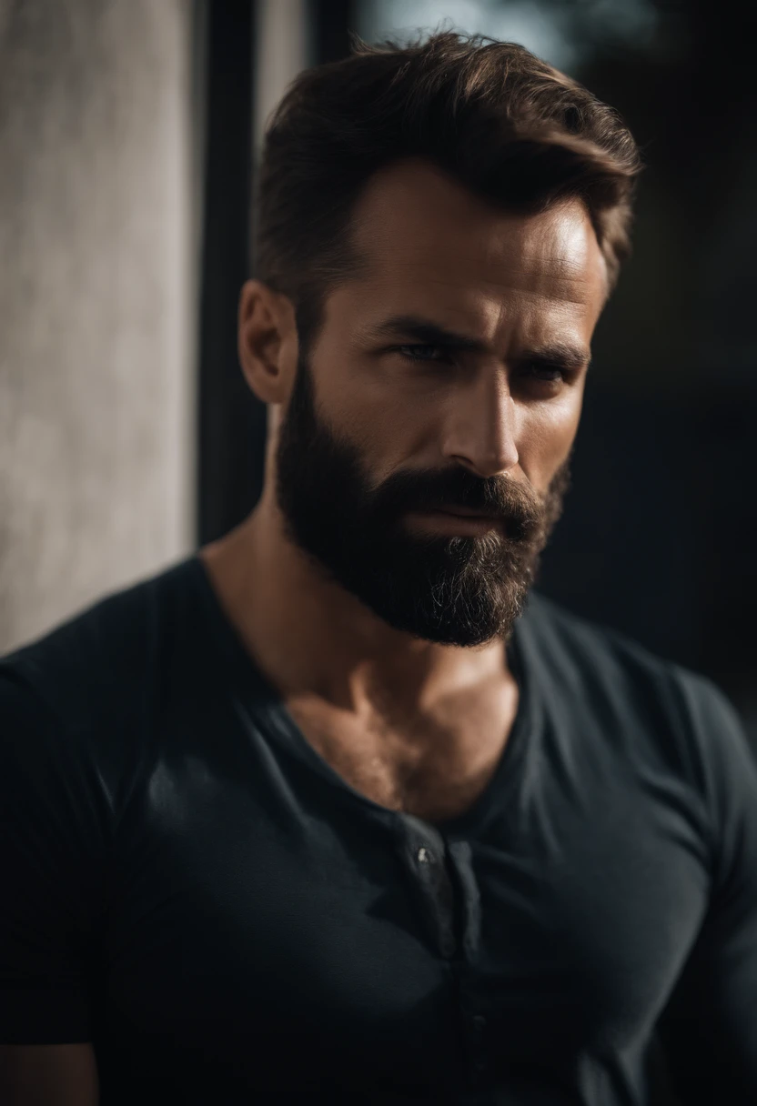 Homme 34 ans, Journaliste, tanned, Cheveux noir, barbe courte