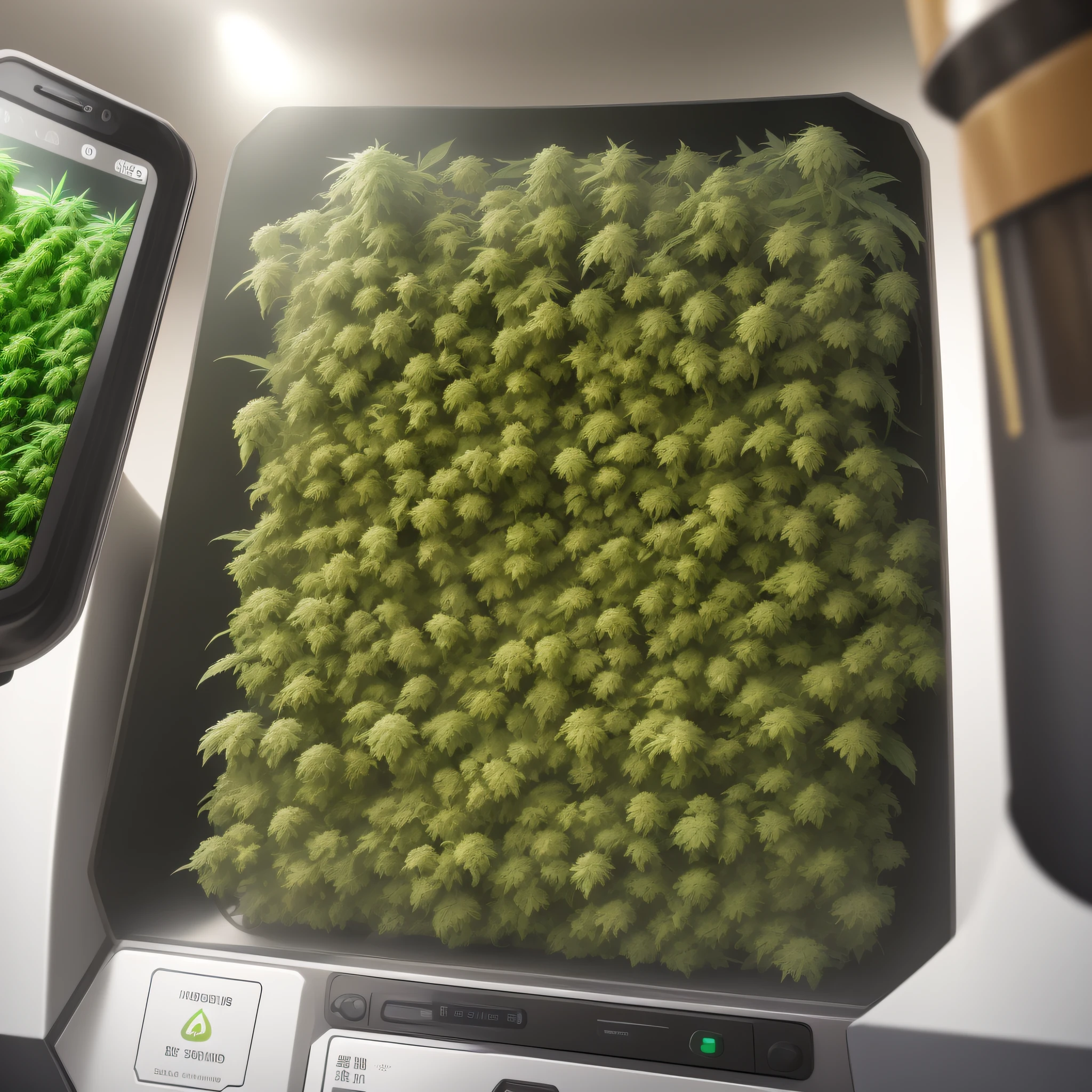 . 「Envision the future of digital cannabis」On the theme of、Imagine a video of a cannabis farm and cannabis products using the digital technology of the future。