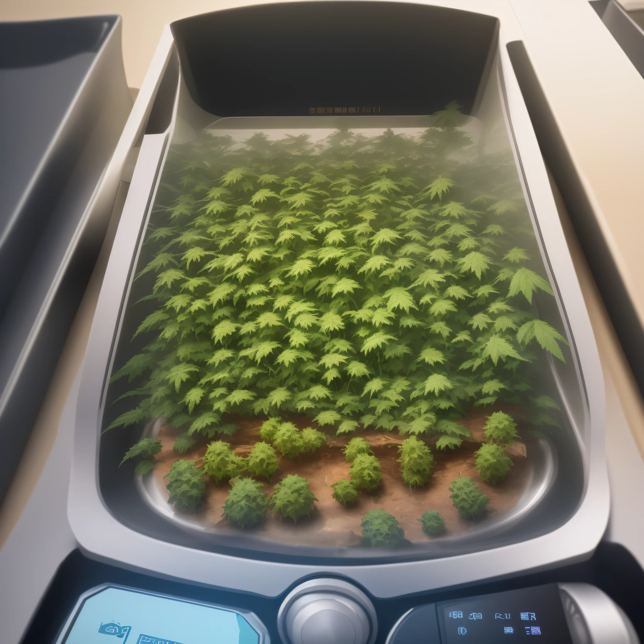 . 「Envision the future of digital cannabis」On the theme of、Imagine a video of a cannabis farm and cannabis products using the digital technology of the future。