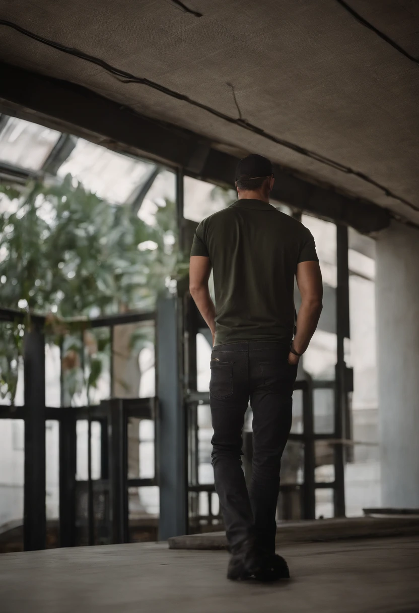Cartoon in black shirt and black pants, estilo disney pixar
alta qualidade, melhor qualidade,
engineering with green helmet ,olhando para
frente e sorrindo com os dentes aparecendo, cabelo ,
within a building material company.