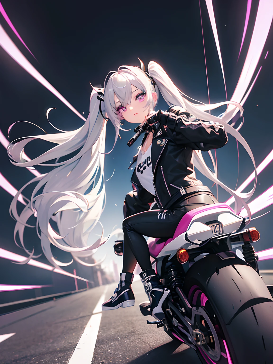Detailed eyes,fine lines,dark colored,Jade-like pink eyes