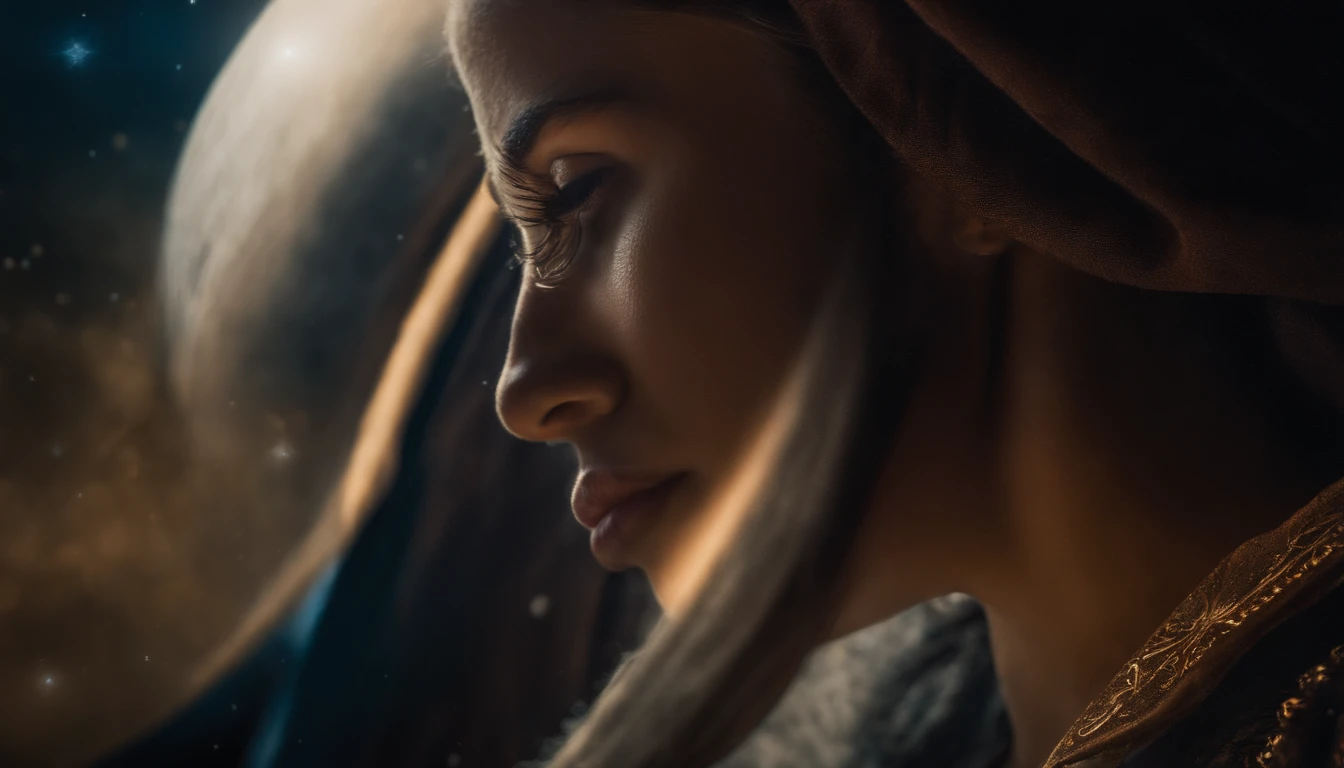(Imagem do universo),galaxias ,estrelas), epic realistic,Cinematic Portrait Adobe lightroom,(HDR:1.4) hiper detalhada,dramatic light ,(detalhes intrincados:1.1)