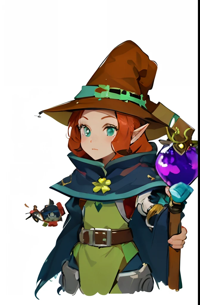 Close-up of a cartoon character holding a glass, a young female wizard, closeup portrait of an mage, Female wizard, portrait of a female mage, female mage, mechanized witch girl, young half elf wizard, female mage!, female gnome artificer, the witch, mage robe based on a toucan, epic mage girl character, rpg character avatar