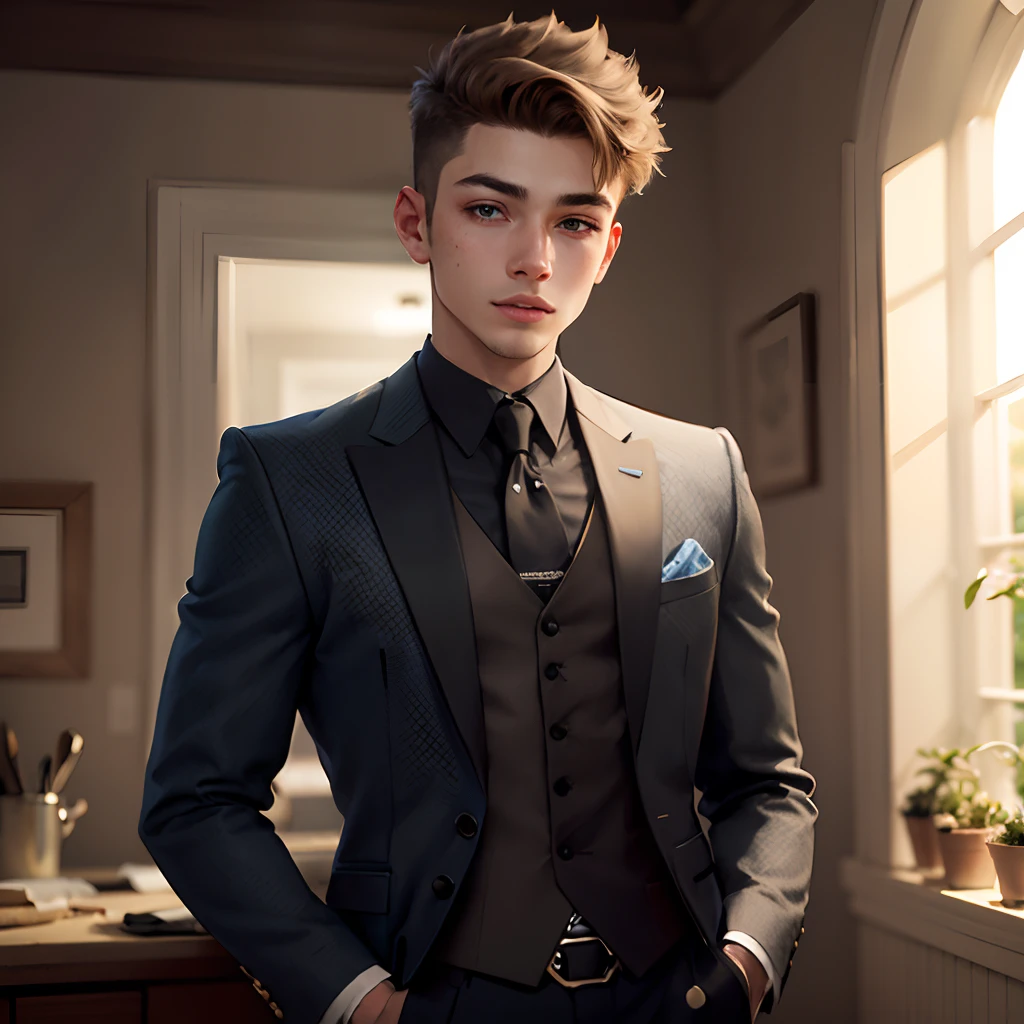 A young cute man