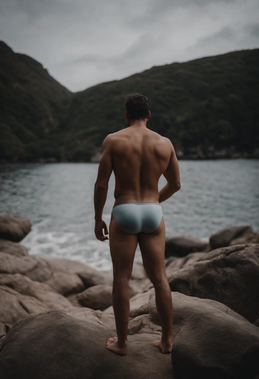 Men wedgies in briefs 🩲