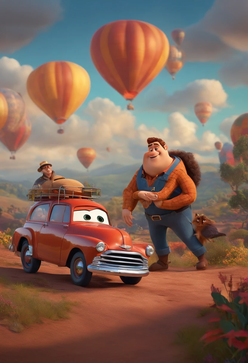 Personagem estilo pixar
