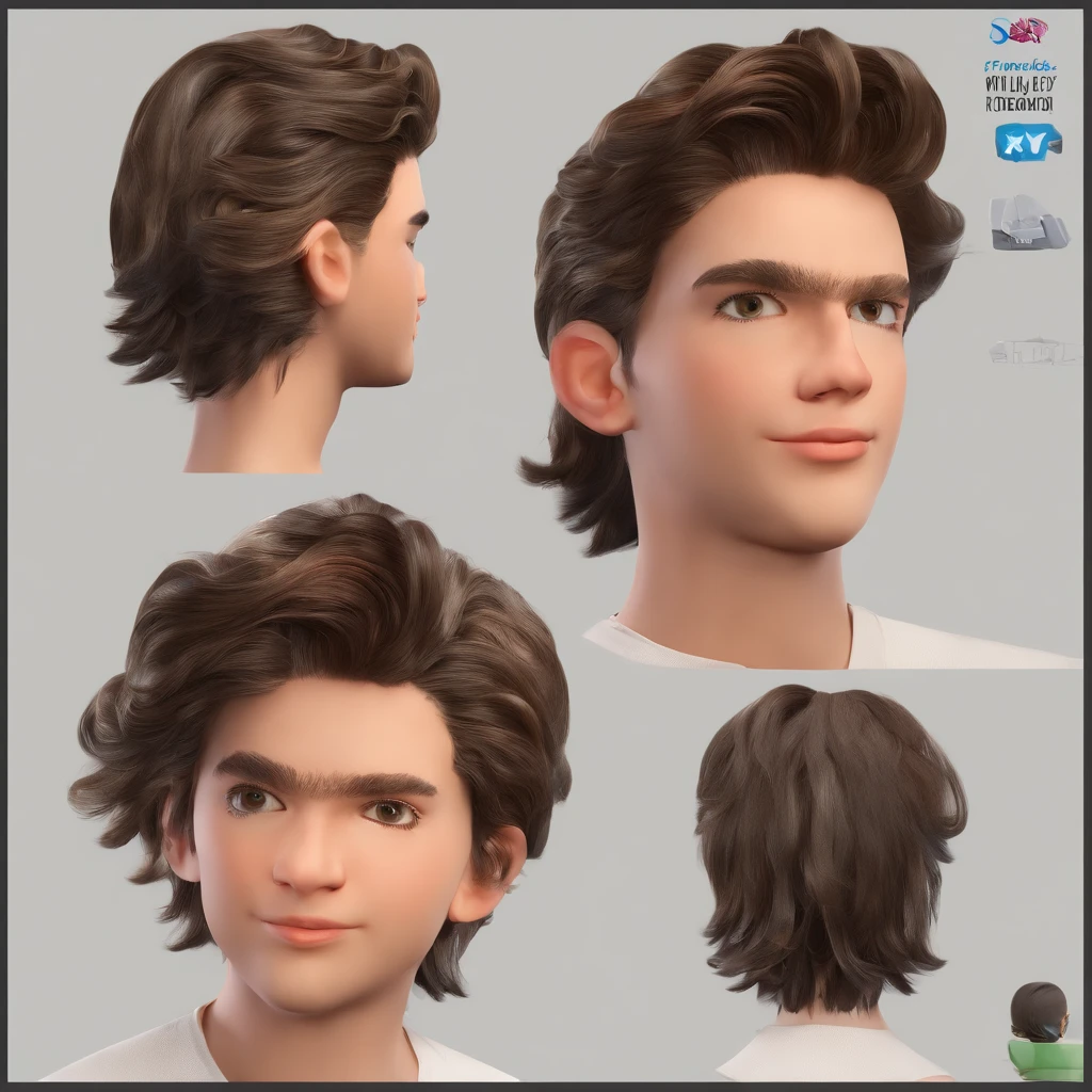 I'm just killin' I'm a boy has medium hair I wear earrings face kind of thin I'm my hair it's kind of straight and curly